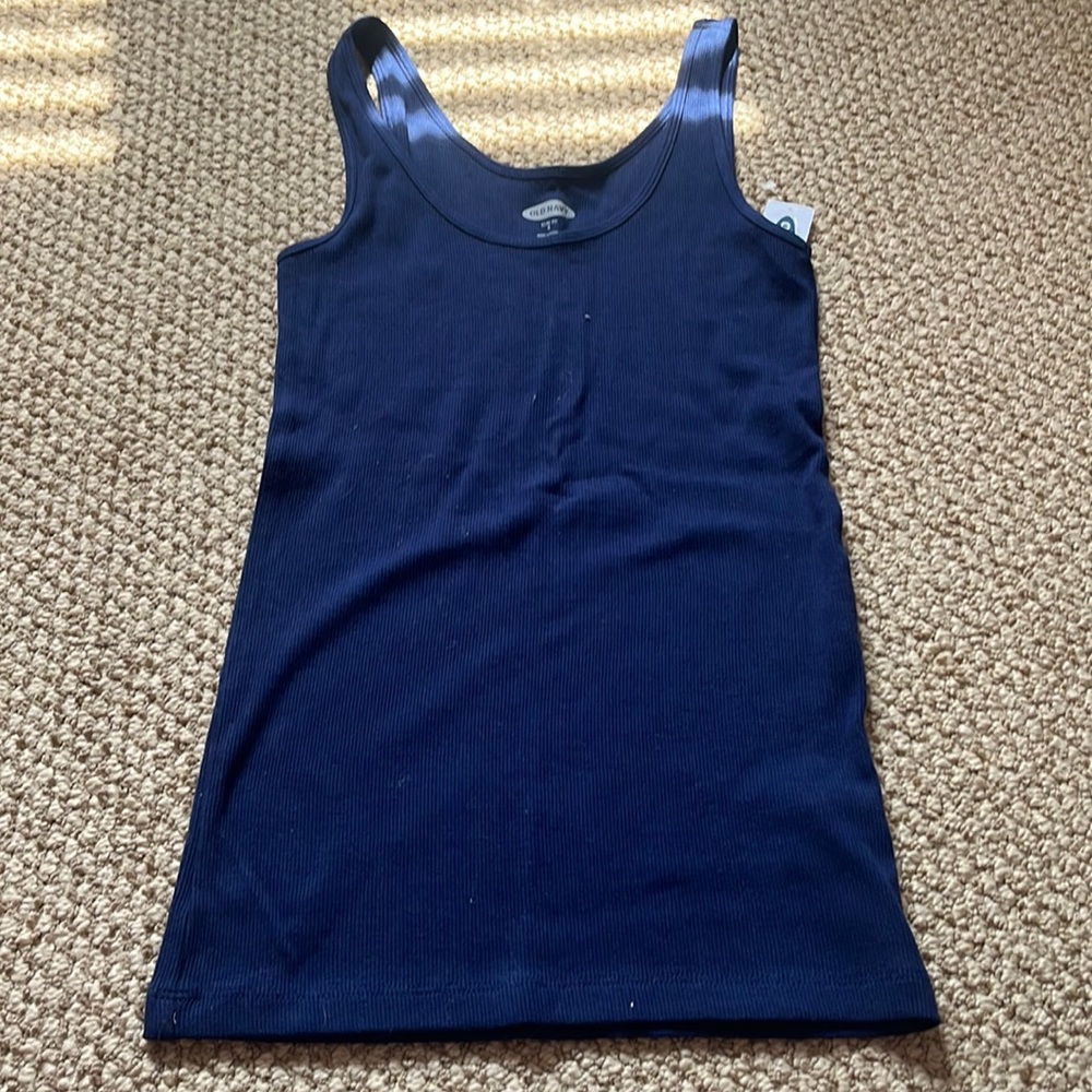 Blue Tank Top